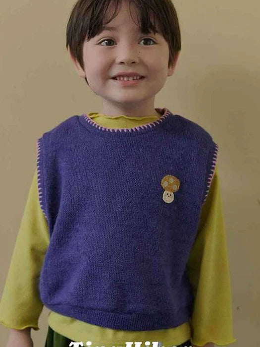 Little Foxx – Mushroom Melange Vest