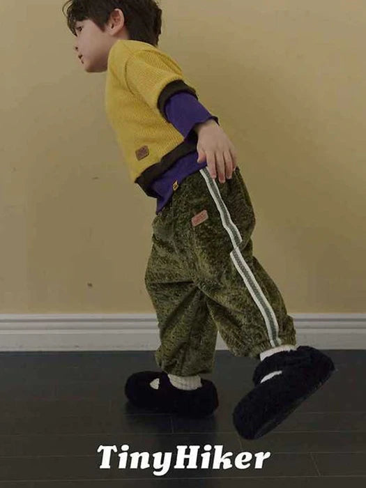 Little Foxx – Silky Tape Jogger Pants Pants