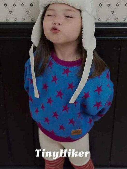 Little Foxx – Star Gram Knit Sweatshirt