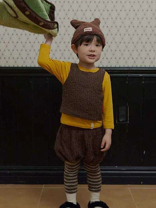 Little Foxx – Pumpkin Sleeveless Top