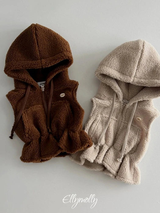Little Foxx – Bear Hooded Vest