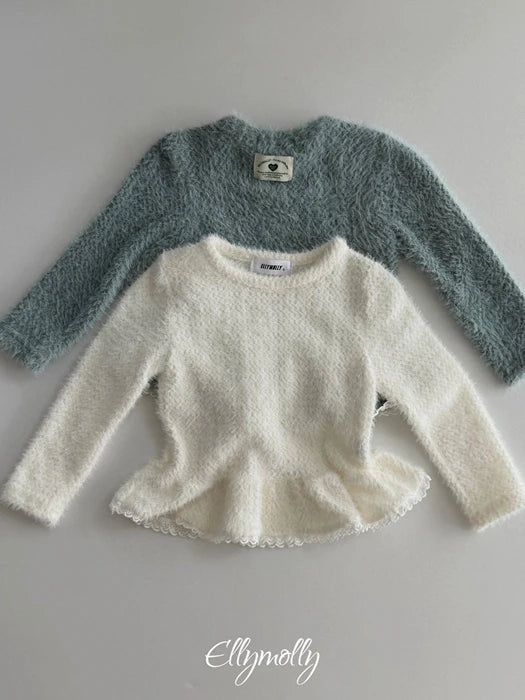 Little Foxx – Snowflake Frill Tee