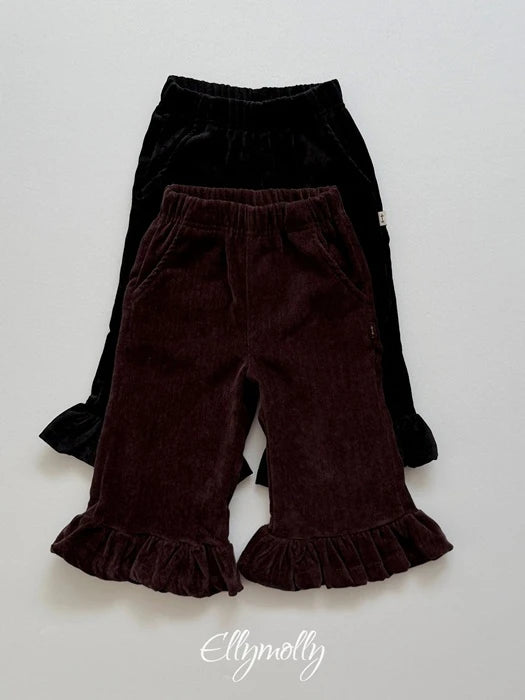 Little Foxx – Hollic Fleeced Frill Pants