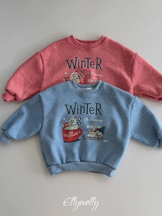 Little Foxx – Winter Snow Sweatshirt