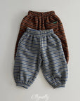 Little Foxx – Toto Striped Jogger Pants