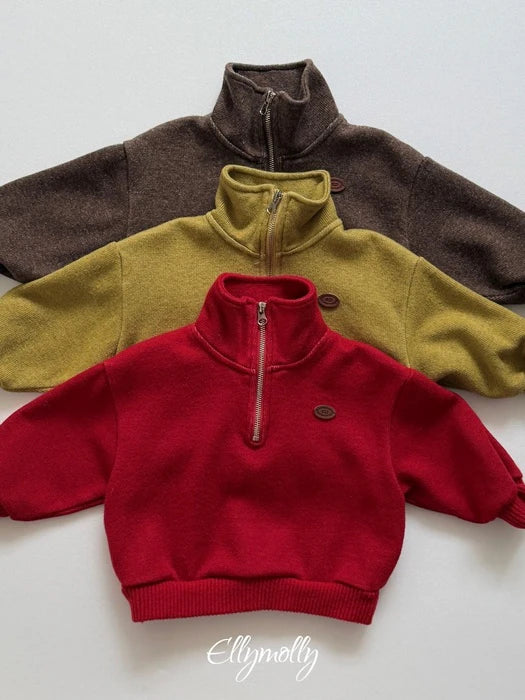 Little Foxx – Arden Wool Zip-up
