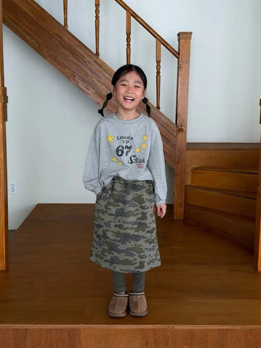 Little Foxx – Camo Long Skirt