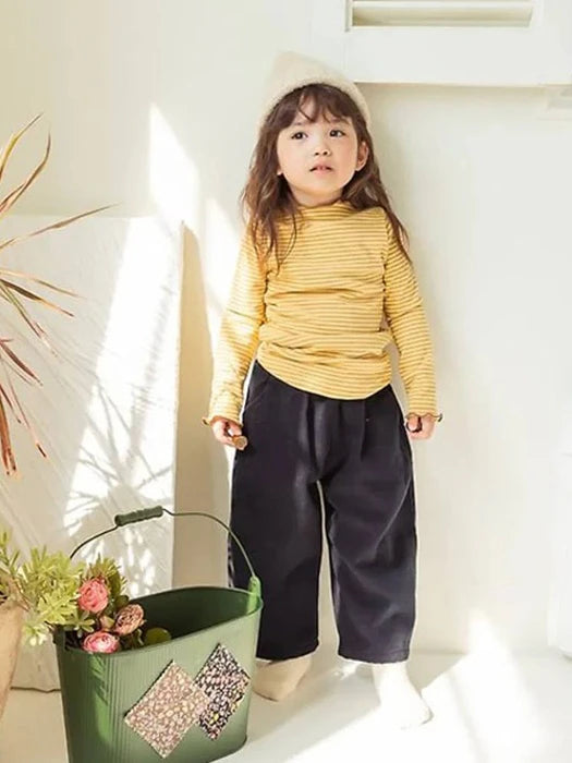 Little Foxx – Velvet Denim Pants