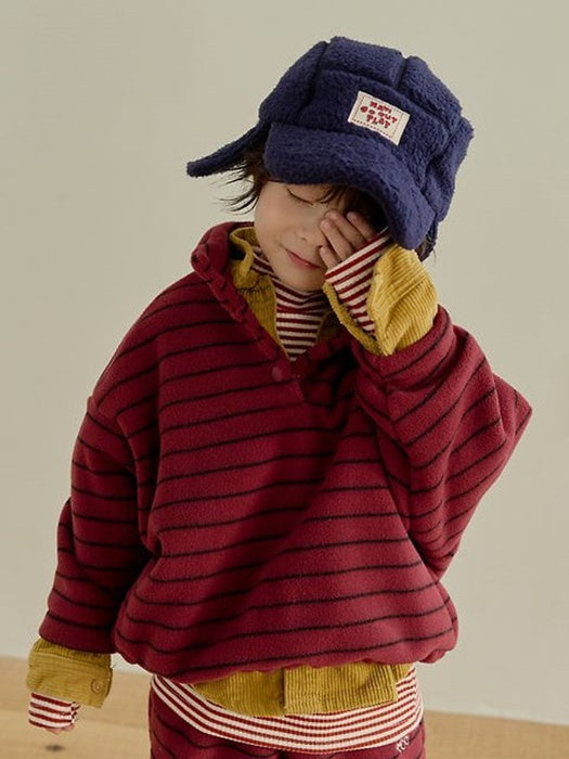 Little Foxx – Fleece Button Tee