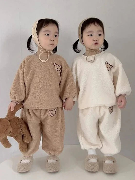Little Foxx – Curly Bear Top & Bottom Set