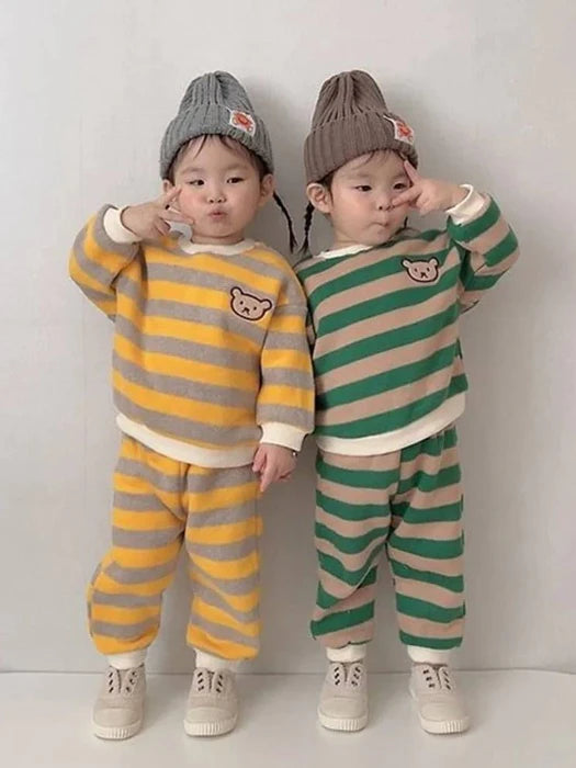 Little Foxx – Big Terry Bear Set (Double Fleece)