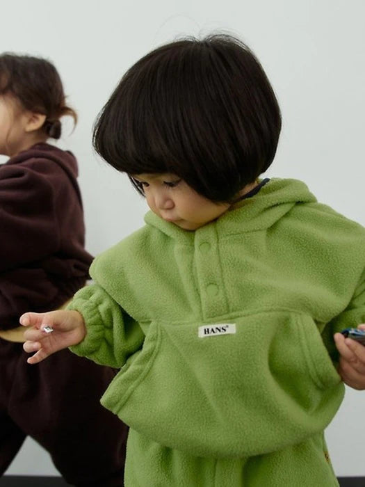 Little Foxx – Fleece Pocket Zip-up