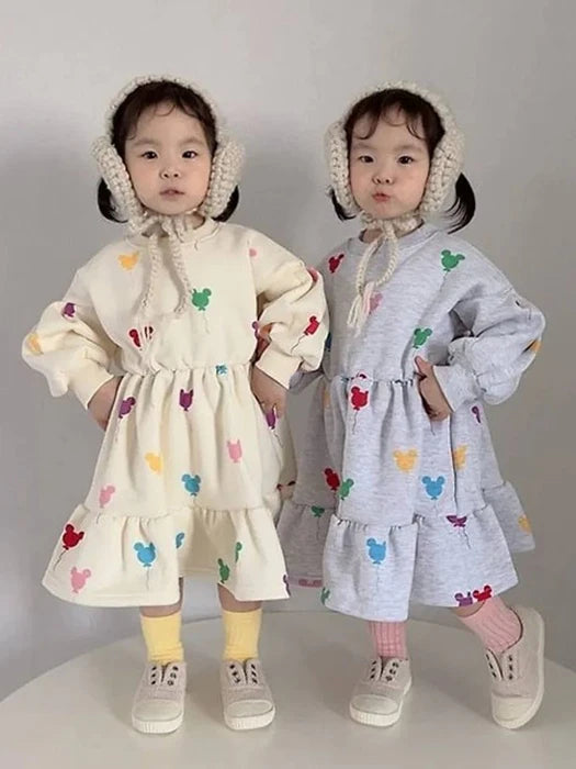 Little Foxx – Balloon Fleece Dress