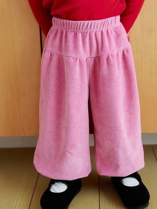 Little Foxx – Thick Velour Pants