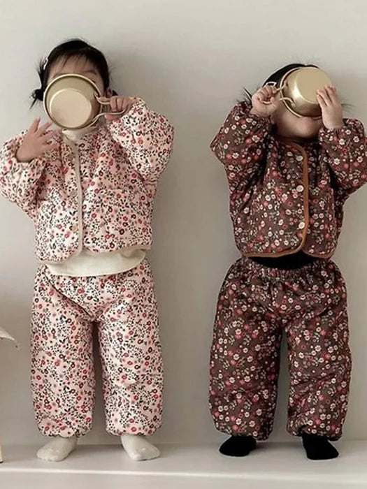 Little Foxx – Mini Flower Top & Bottom Set