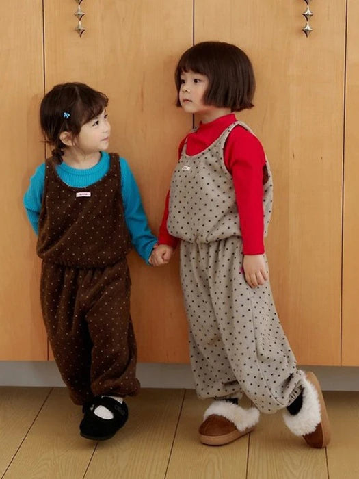 Little Foxx – Dot Fleece Pants