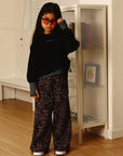 Little Foxx – Leopard Pleats Pants