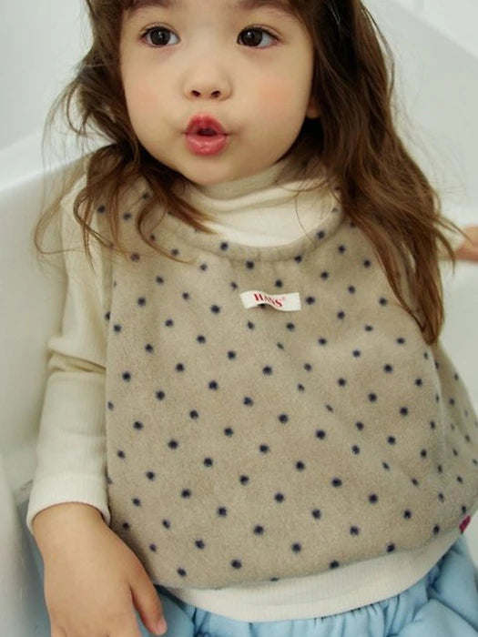 Little Foxx – Dot Fleece Vest