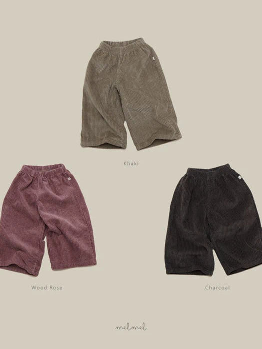Little Foxx – Corduroy Wide Pants