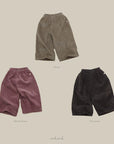 Little Foxx – Corduroy Wide Pants