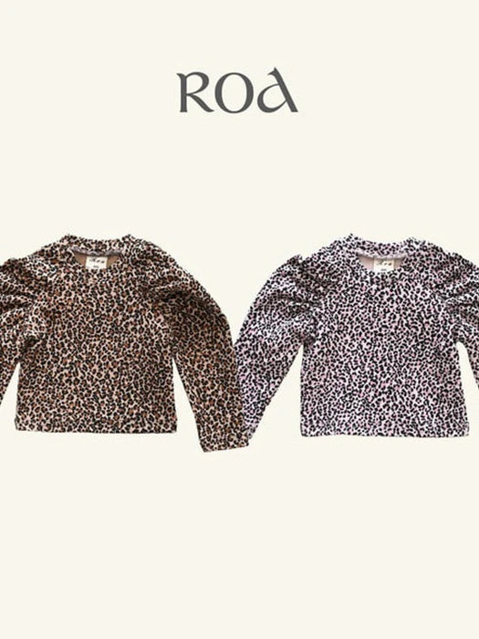 Little Foxx – Leopard Shirring Tee