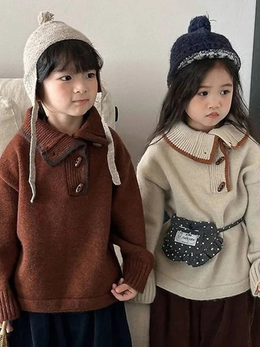 Little Foxx – Big Collar Knit