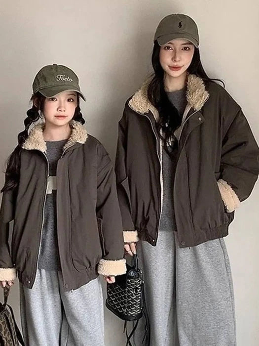 Little Foxx – Mood Shearling Jacket (Mom M~Daddy 2XL)