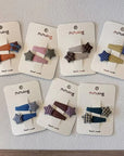 Little Foxx – Check Star Snap Hair Pin Set
