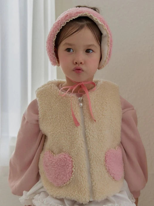 Little Foxx – Monggle Fur Vest + Warmer Set