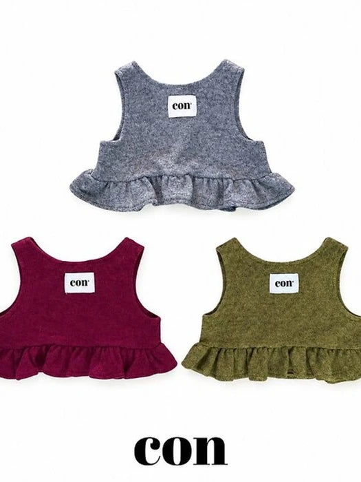 Little Foxx – Front Back Frill Vest