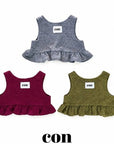 Little Foxx – Front Back Frill Vest