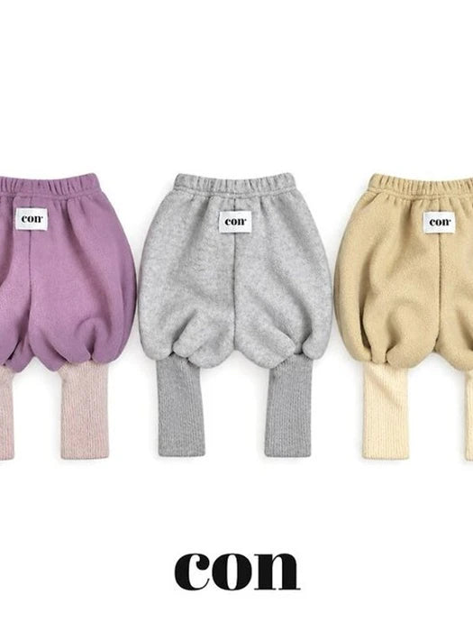 Little Foxx – Bongbong Rib Trim Pants