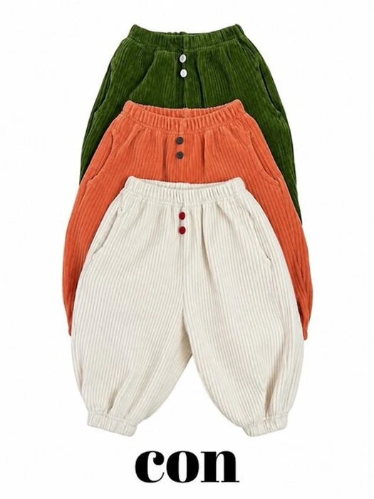 Little Foxx – Chewy Ribbed Jogger Pants