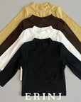 Little Foxx – Soft Half Mock Neck Tee