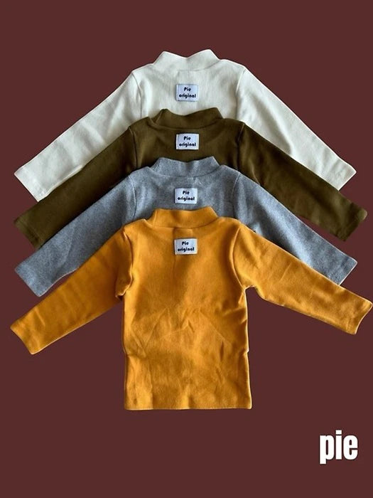 Little Foxx – Cheese Half Mock Neck Tee