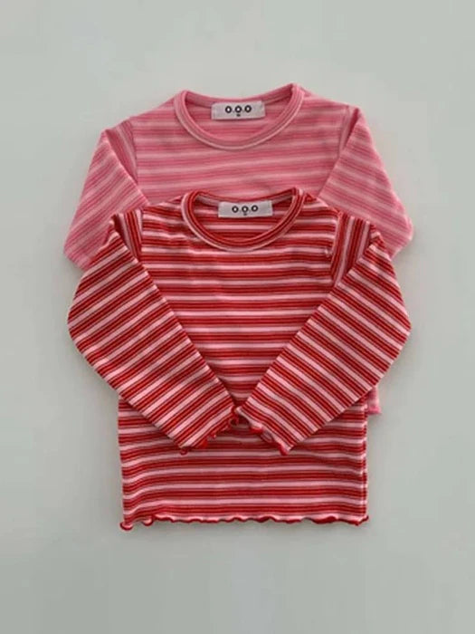 Little Foxx – Strawberry Jam Striped Tee