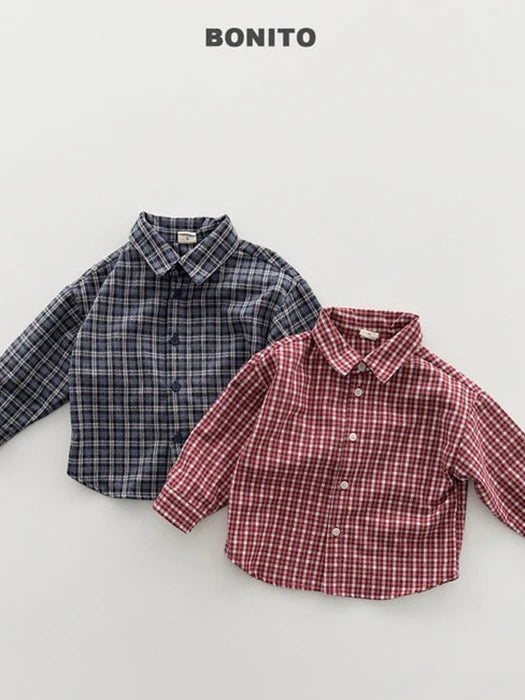 Little Foxx – Fleeced Check Shirt