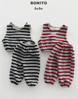 Little Foxx – Striped Vest Top & Bottom Set