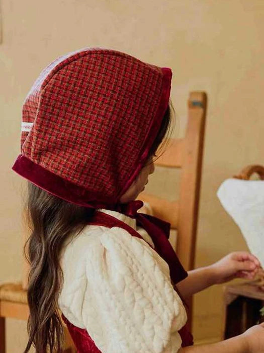 Little Foxx – Classic Check Bonnet Hat