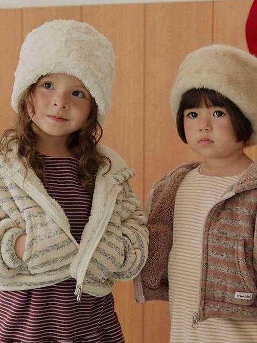 Little Foxx – Choux Cream Hooded Jacket