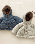 Little Foxx – Blanc Shirring Hooded Jacket