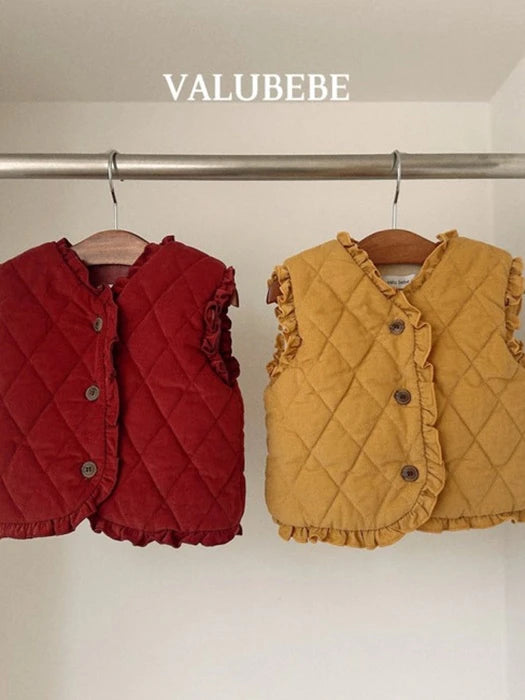 Little Foxx – Frill Padded Vest