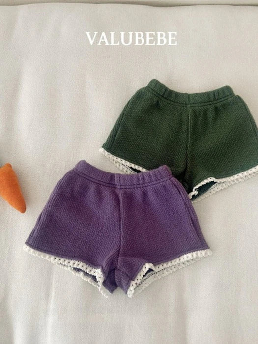 Little Foxx – Knit Lace Shorts