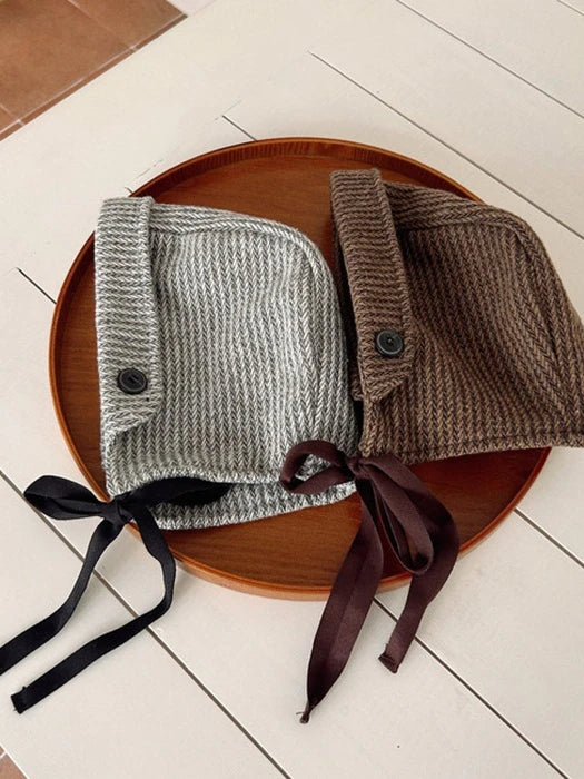 Little Foxx – Herringbone Bonnet Hat