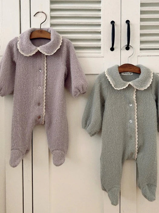 Little Foxx – Coco Knit Footed Suit