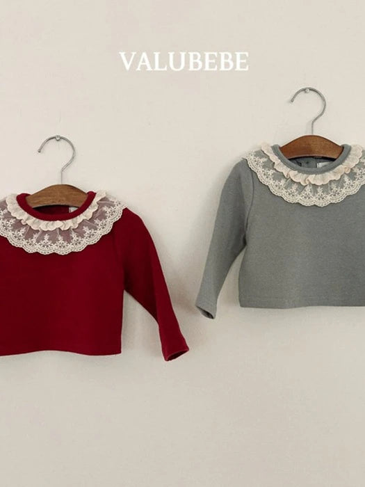 Little Foxx – Lace Cancan Frill Tee