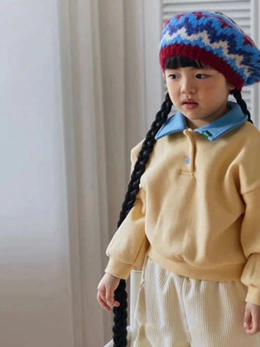 Little Foxx – Bongbong Collar Sweatshirt