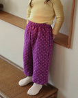 Little Foxx – Dot Quilted Pants