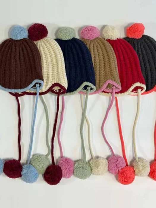 Little Foxx – Round Pom Pom Beanie