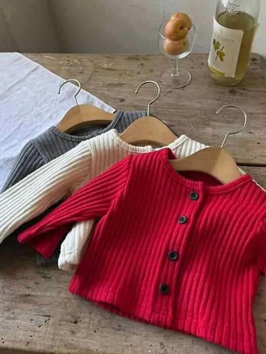 Little Foxx – Ribbed Cardigan